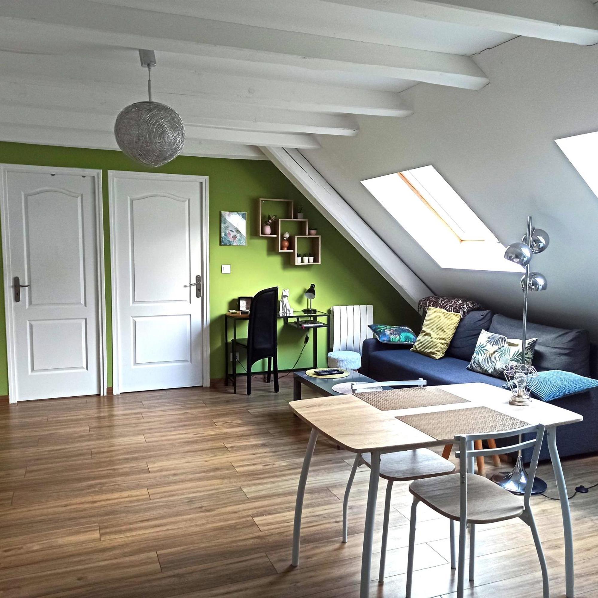Joli Gite F2 Independant Avec Jardin Prive Руффак Экстерьер фото